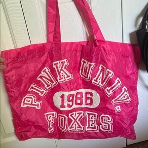 Victoria's Secret Pink Tote Bag - Pink
